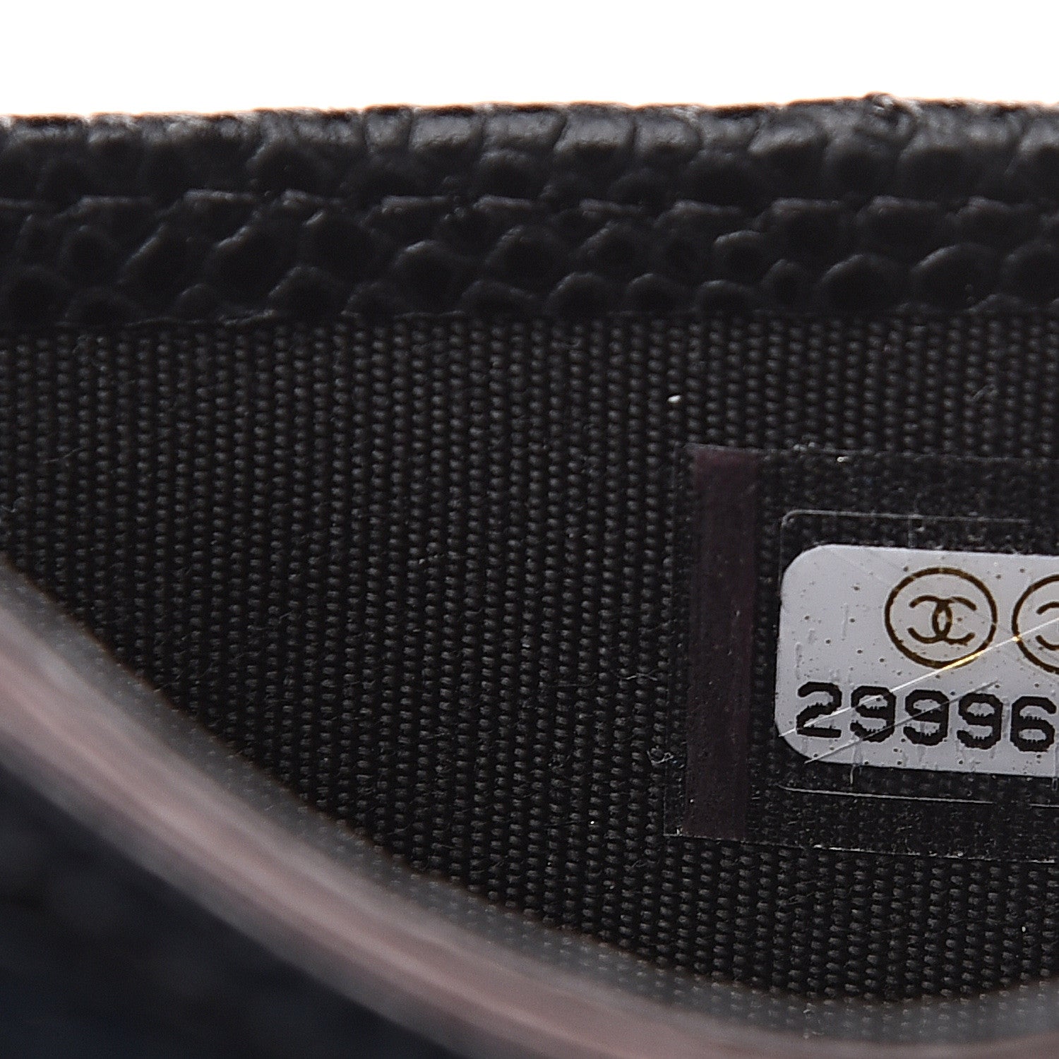 Chanel Caviar Quilted Card Holder Black 7 of 8