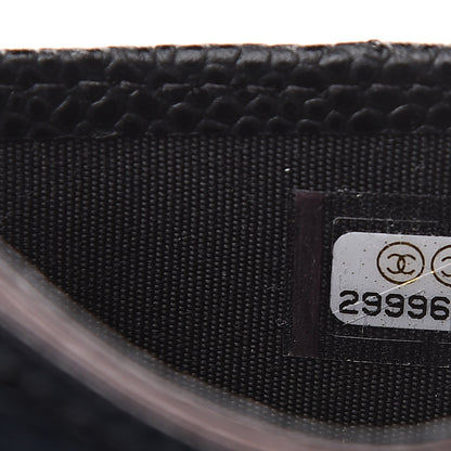 Chanel Caviar Quilted Card Holder Black 7 of 8
