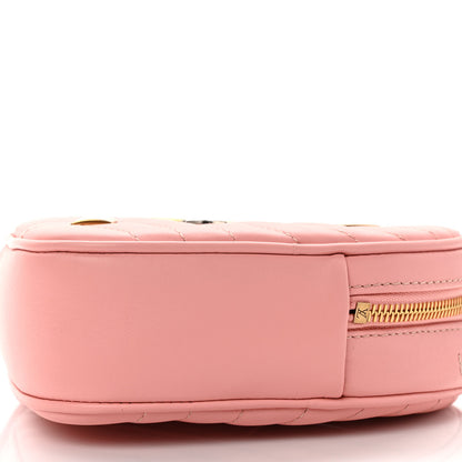 Louis Vuitton Calfskin Embellished New Wave Love Lock Heart Bag Rose Pomettes 8 of 8