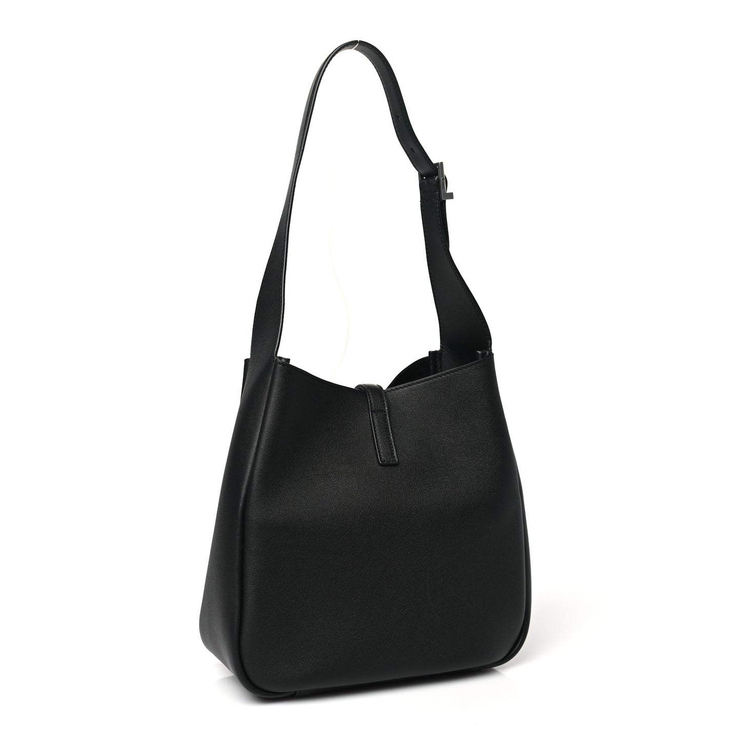 Smooth Calfskin Small Le 5 A 7 Soft Hobo Black