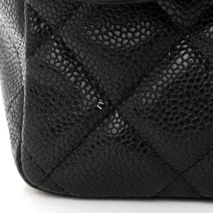 Chanel Caviar Quilted Jumbo Single Flap Black 13 of 15