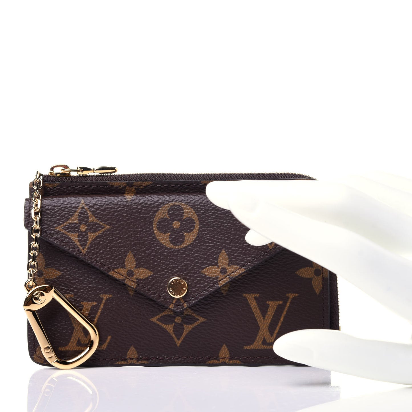 Monogram Recto Verso Card Holder Black