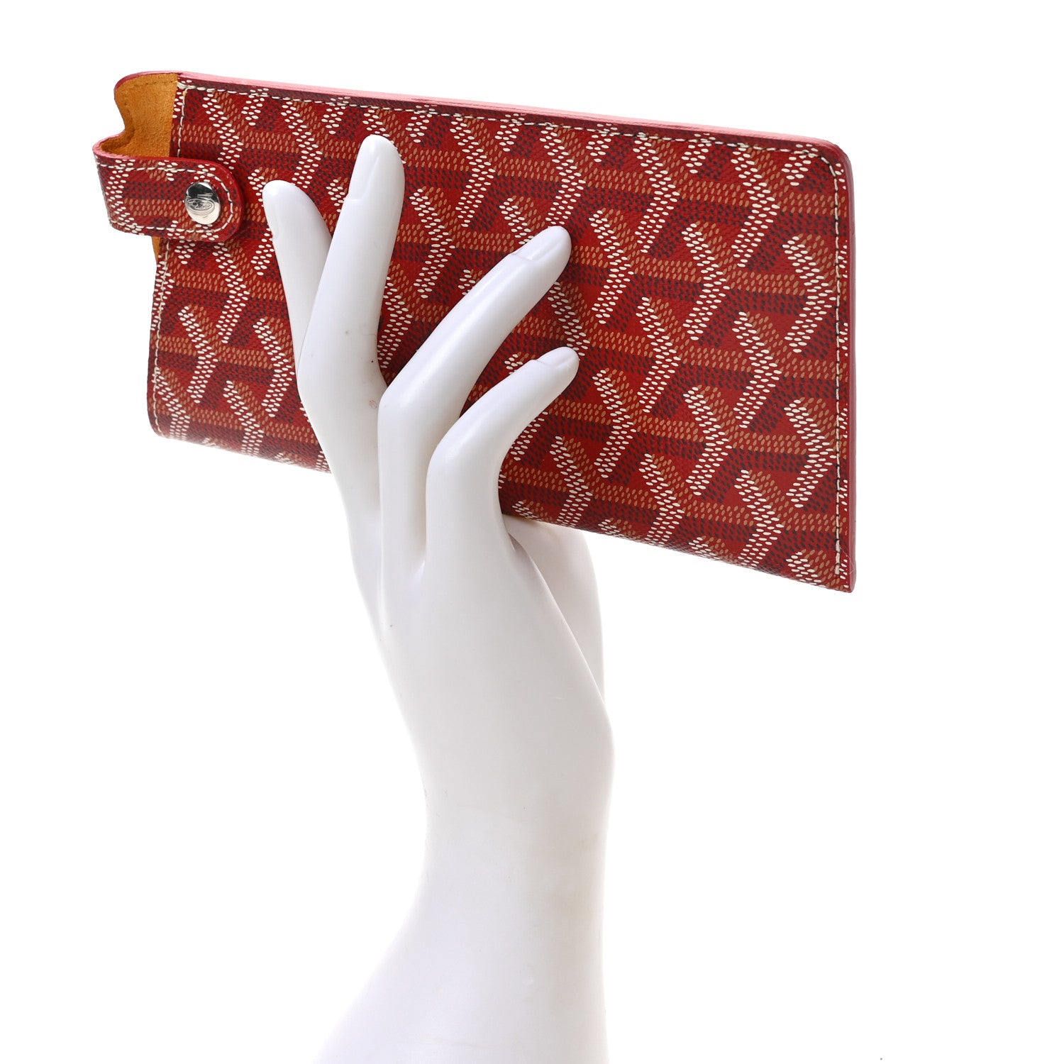 Goyard Goyardine Montmartre Glasses Case Red 2 of 6