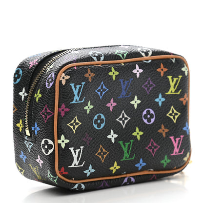 Louis Vuitton Monogram Multicolor Trousse Wapity Black 3 of 10