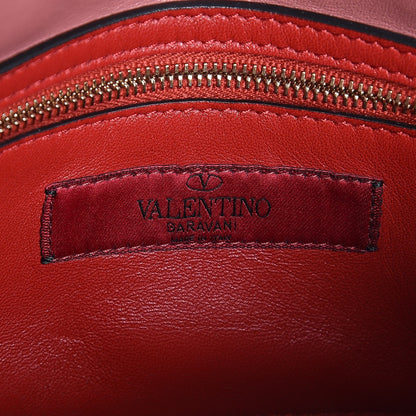 Valentino Garavani Suede Medium Rockstud Spike Shoulder Bag Antico Rosa 7 of 8