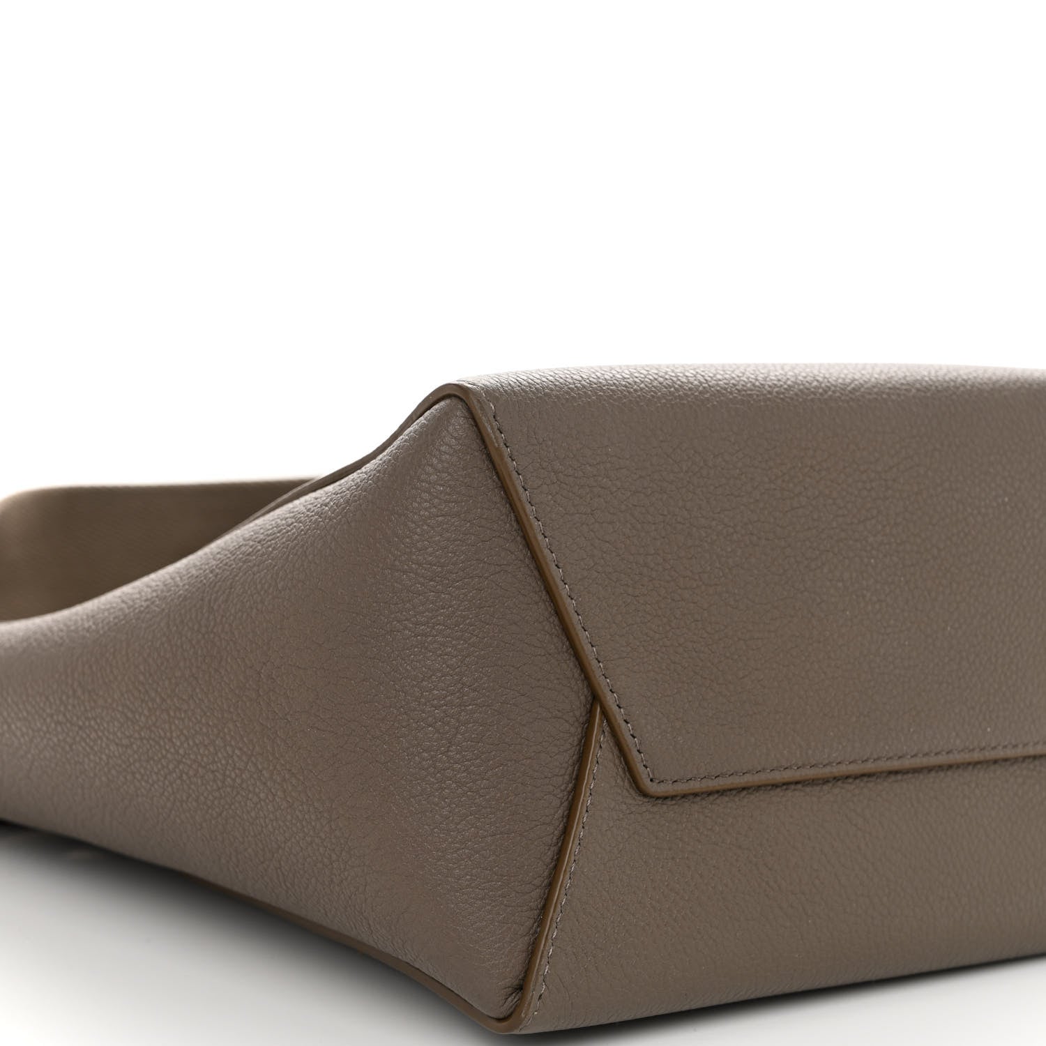 Celine Soft Grained Calfskin Small Sangle Bucket Bag Taupe 8 of 9