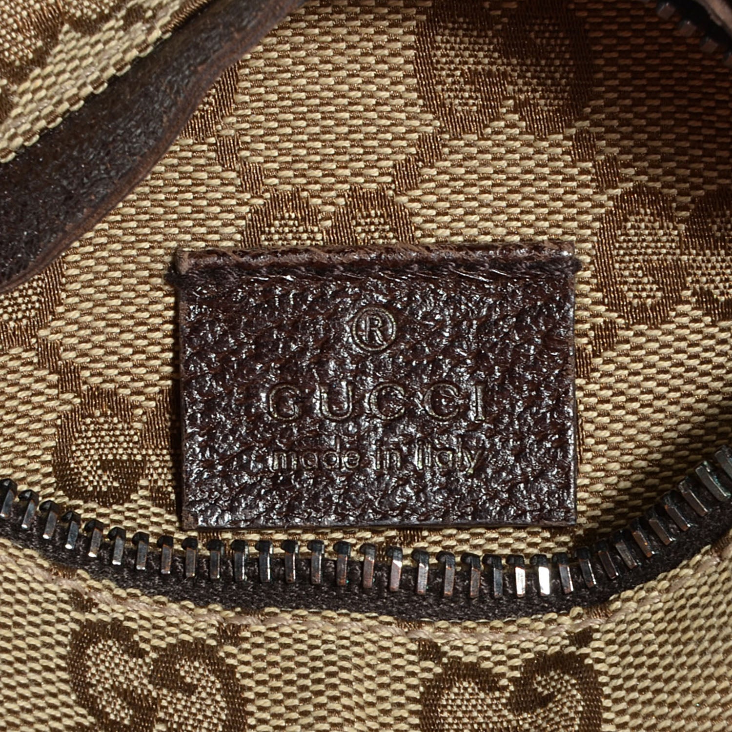 Gucci Monogram Web Belt Bag Dark Brown 6 of 8