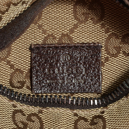 Gucci Monogram Web Belt Bag Dark Brown 6 of 8