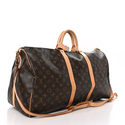 Louis Vuitton Monogram Keepall Bandouliere 55 2 of 13