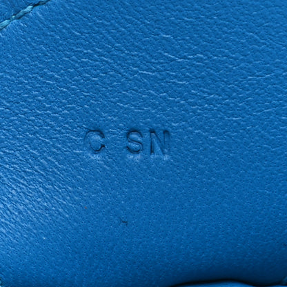 Hermes Milo Lambskin Grigri Rodeo Horse Bag Charm GM Bleu Zanzibar 5 of 6