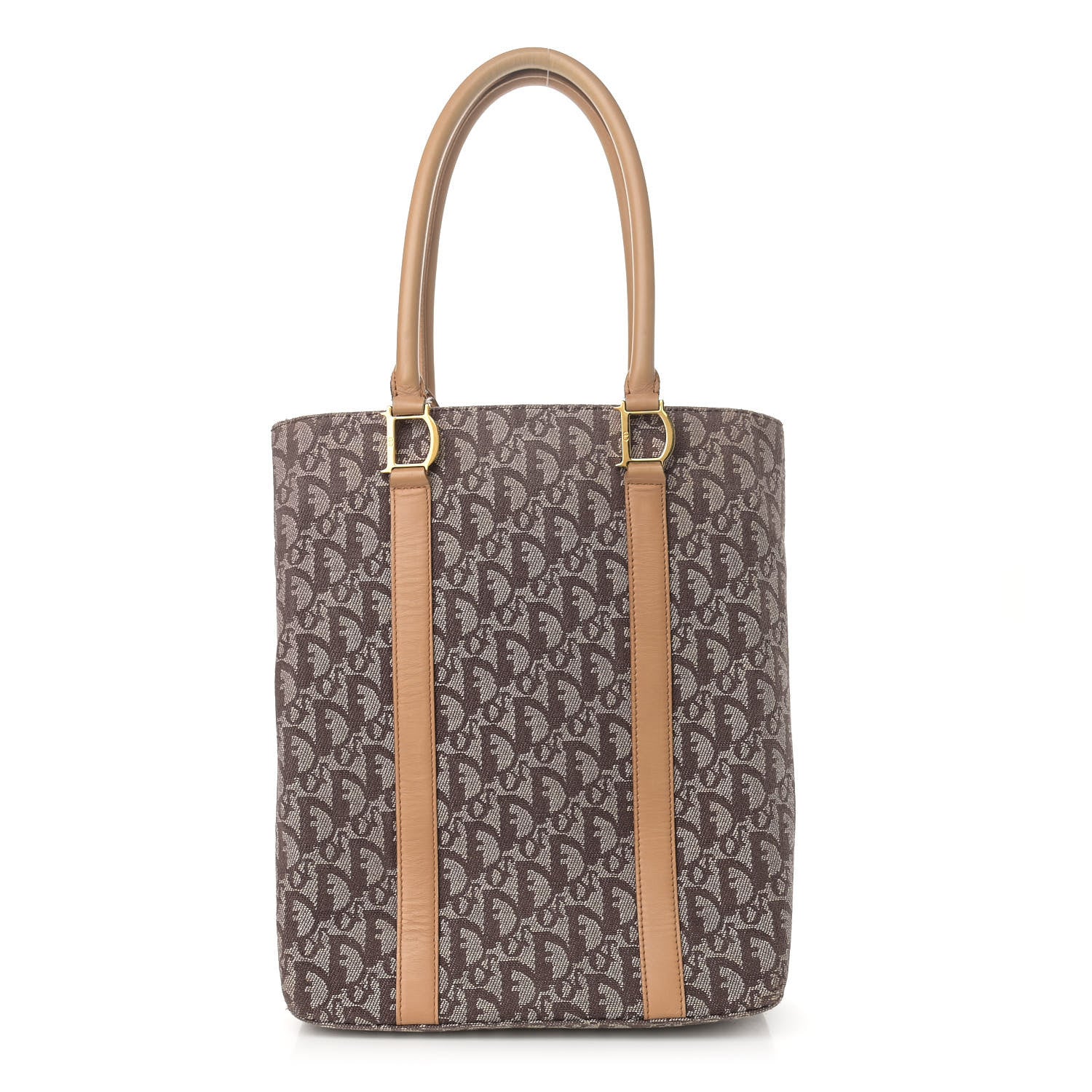 Christian Dior Monogram Tote Brown 1 of 15