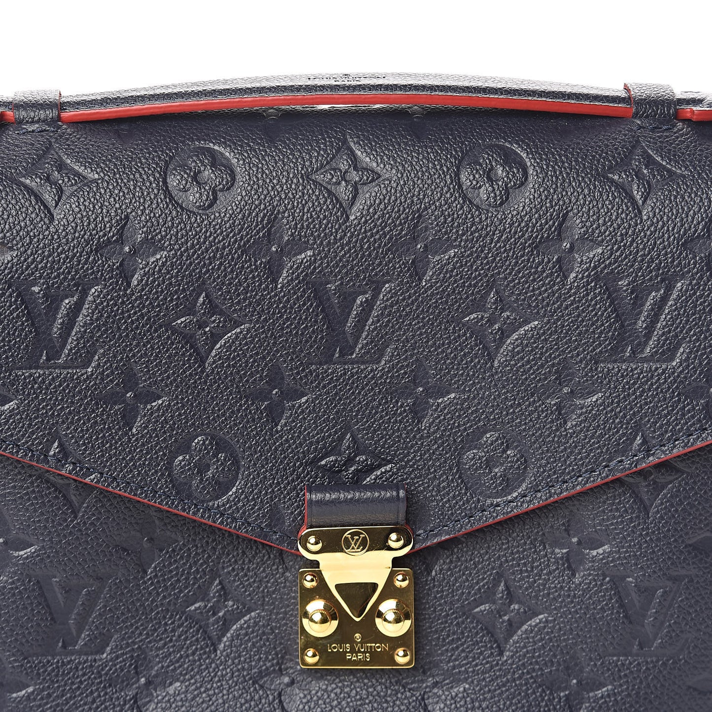 Empreinte Pochette Metis Marine Rouge