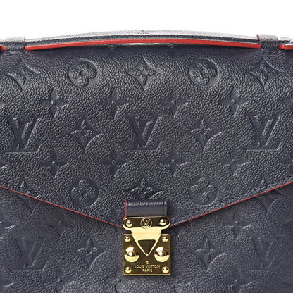 Louis Vuitton Empreinte Pochette Metis Marine Rouge 7 of 9