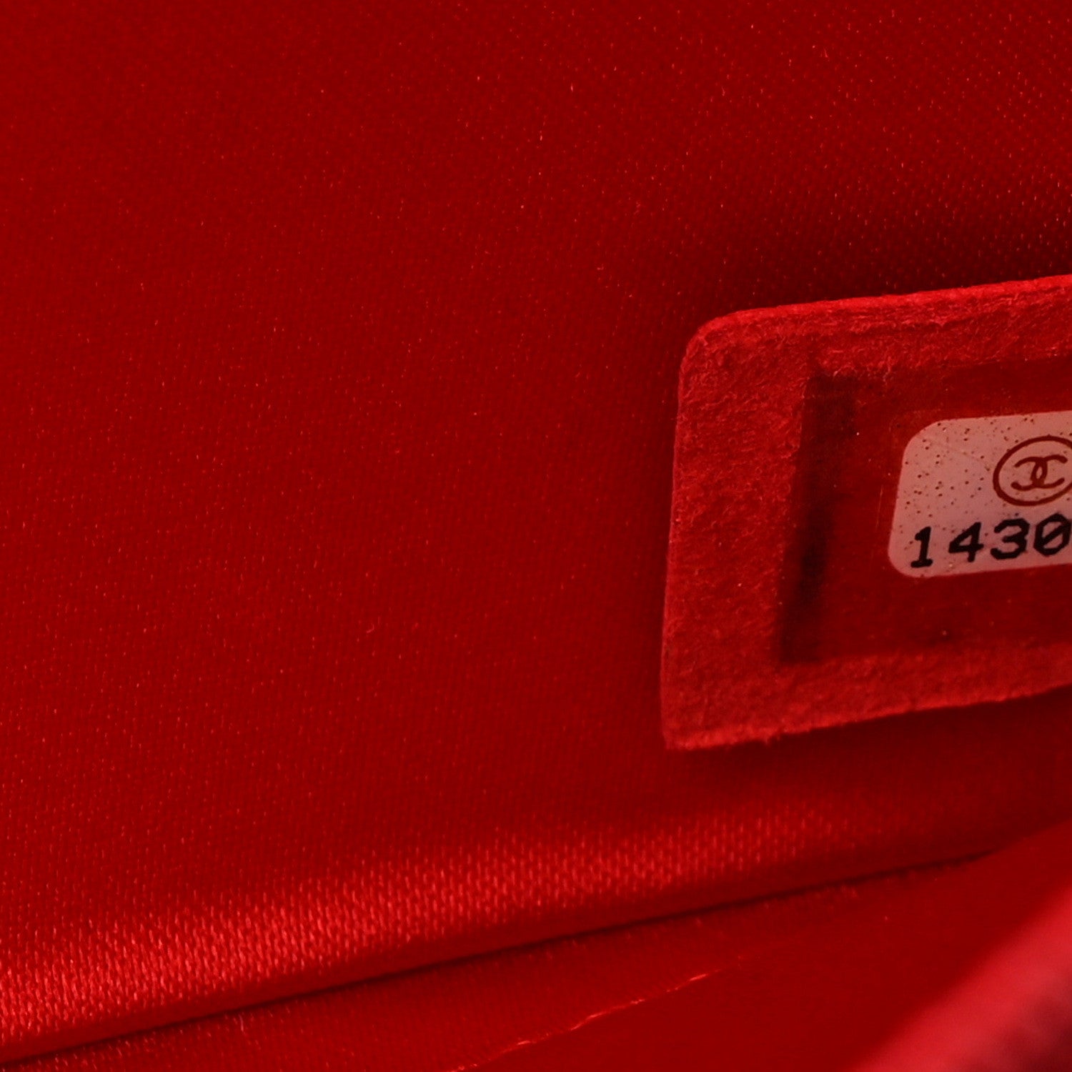 Chanel Lambskin Quilted Chain Clutch Flap Red 7 of 14