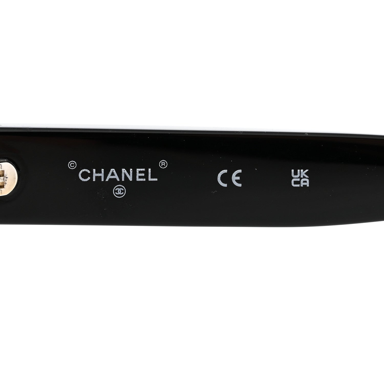 Chanel Acetate Metal Butterfly Sunglasses 71553A Black 6 of 8