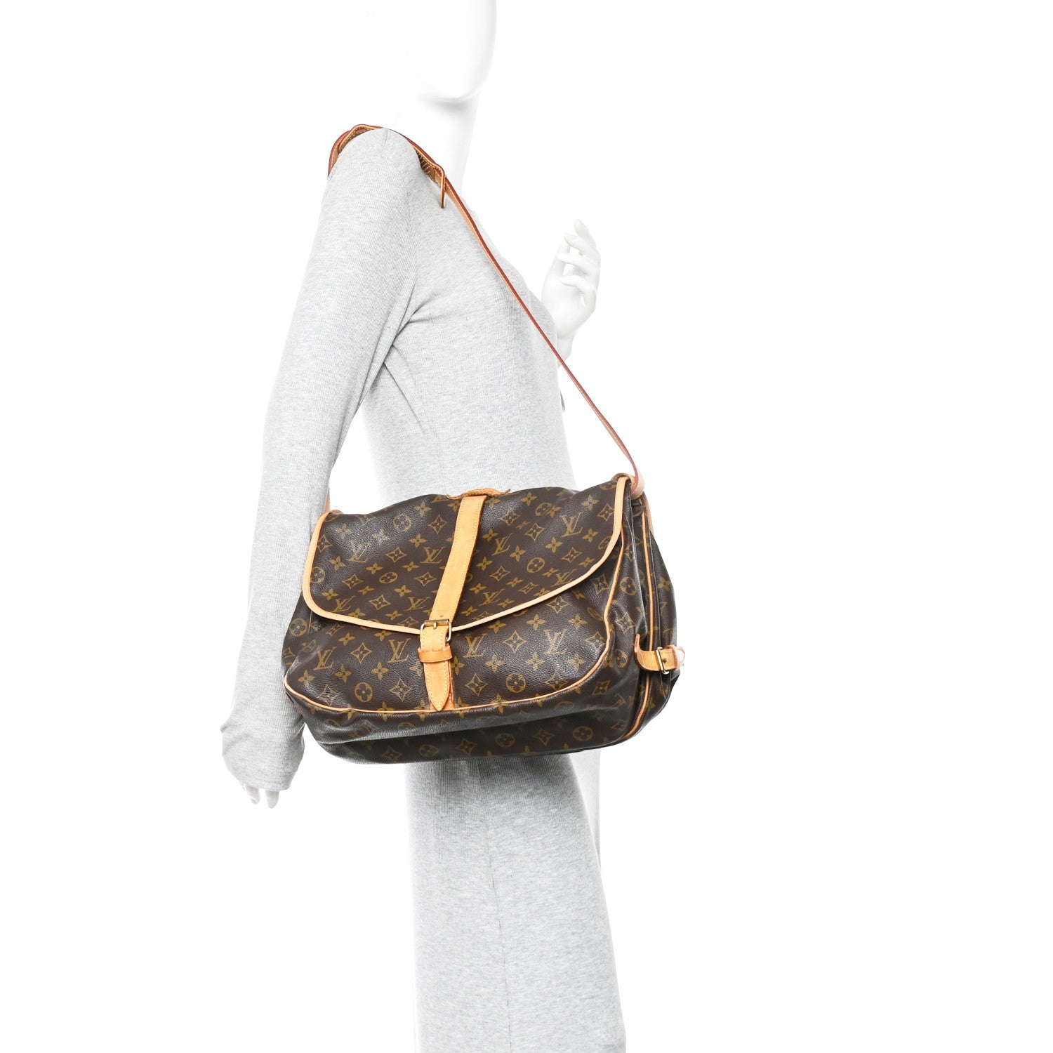 Louis Vuitton Monogram Saumur 35 2 of 10