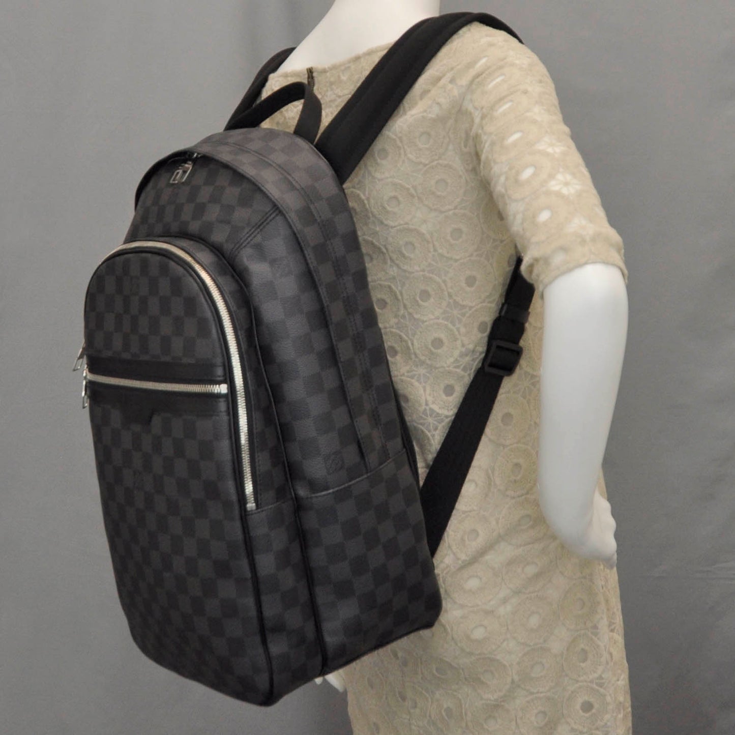 Damier Graphite Michael Backpack