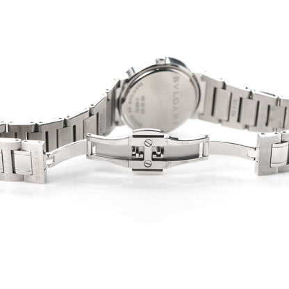 Bulgari Stainless Steel 26mm Quartz Watch Black 5 of 5