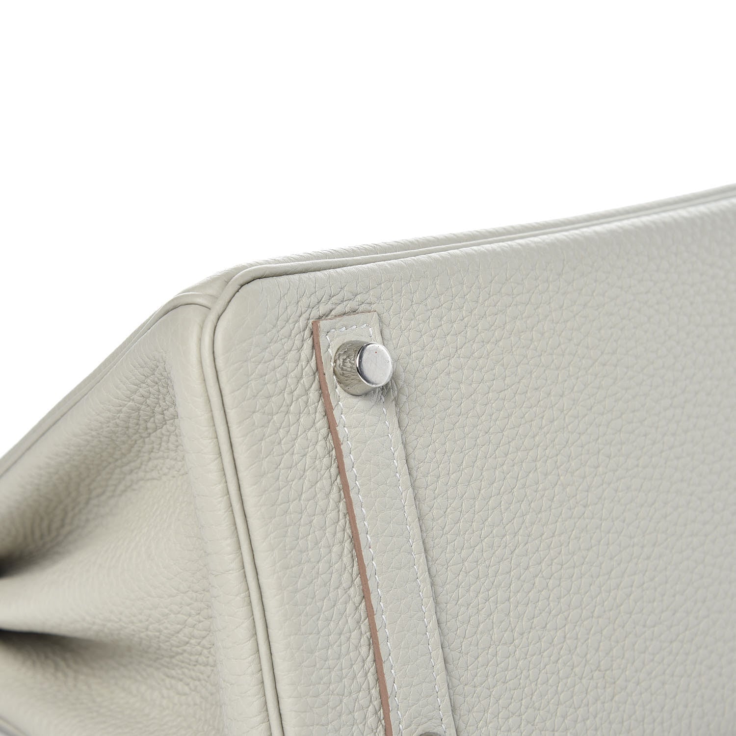 Hermes Togo Birkin 25 Gris Perle 32 of 33