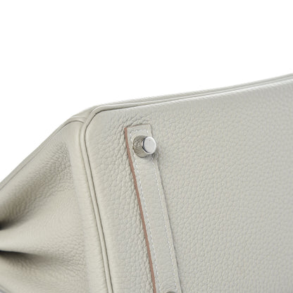 Hermes Togo Birkin 25 Gris Perle 32 of 33