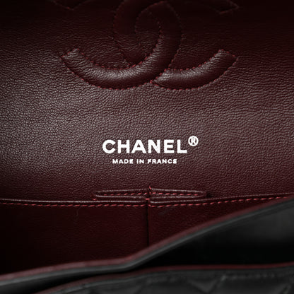 Chanel Lambskin Quilted Medium Double Flap Black 10 of 32