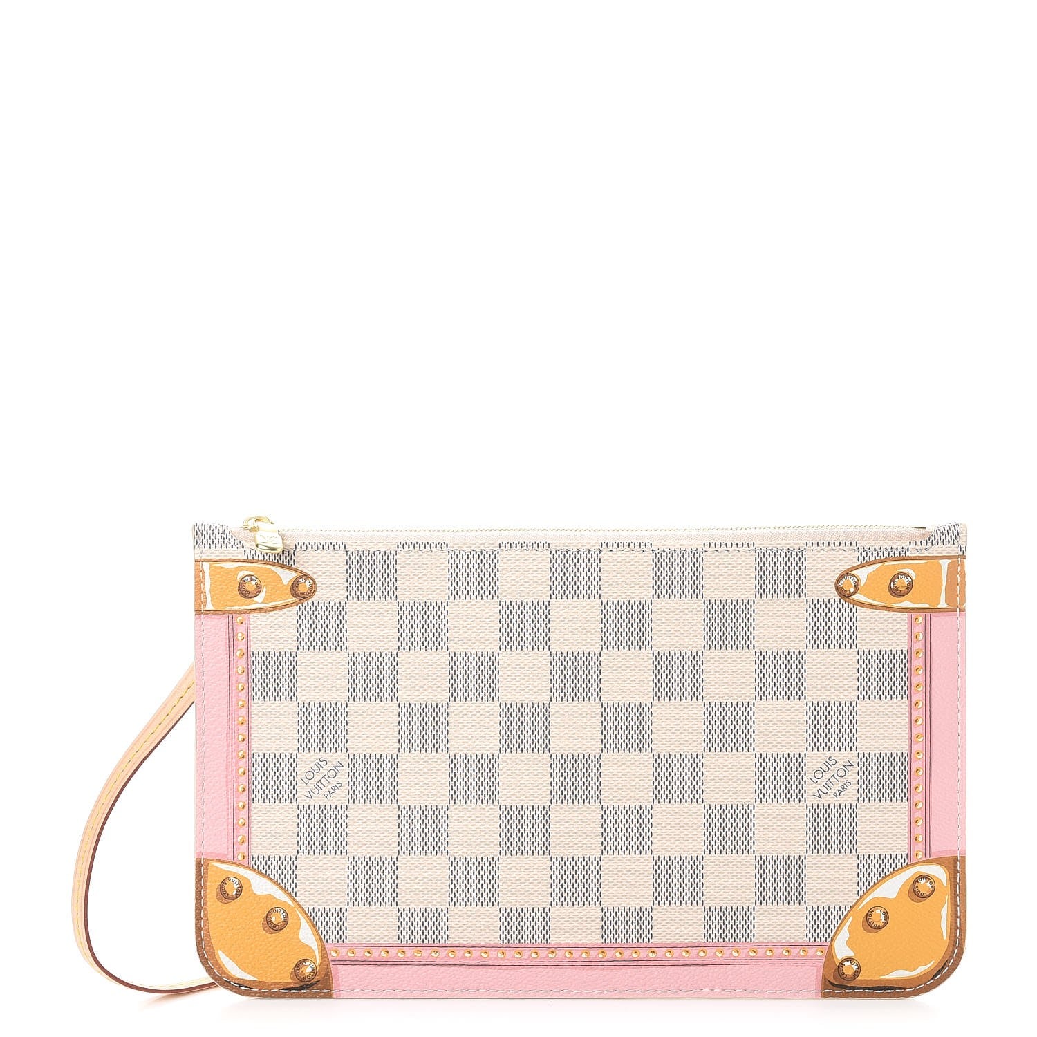 Louis Vuitton Damier Azur Summer Trunks MM GM Pochette 1 of 8
