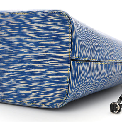 Louis Vuitton Epi Neverfull MM Denim Light 10 of 14