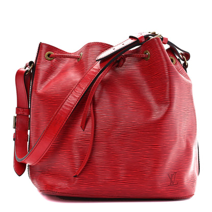 Louis Vuitton Epi Petit Noe Castillan Red 1 of 9