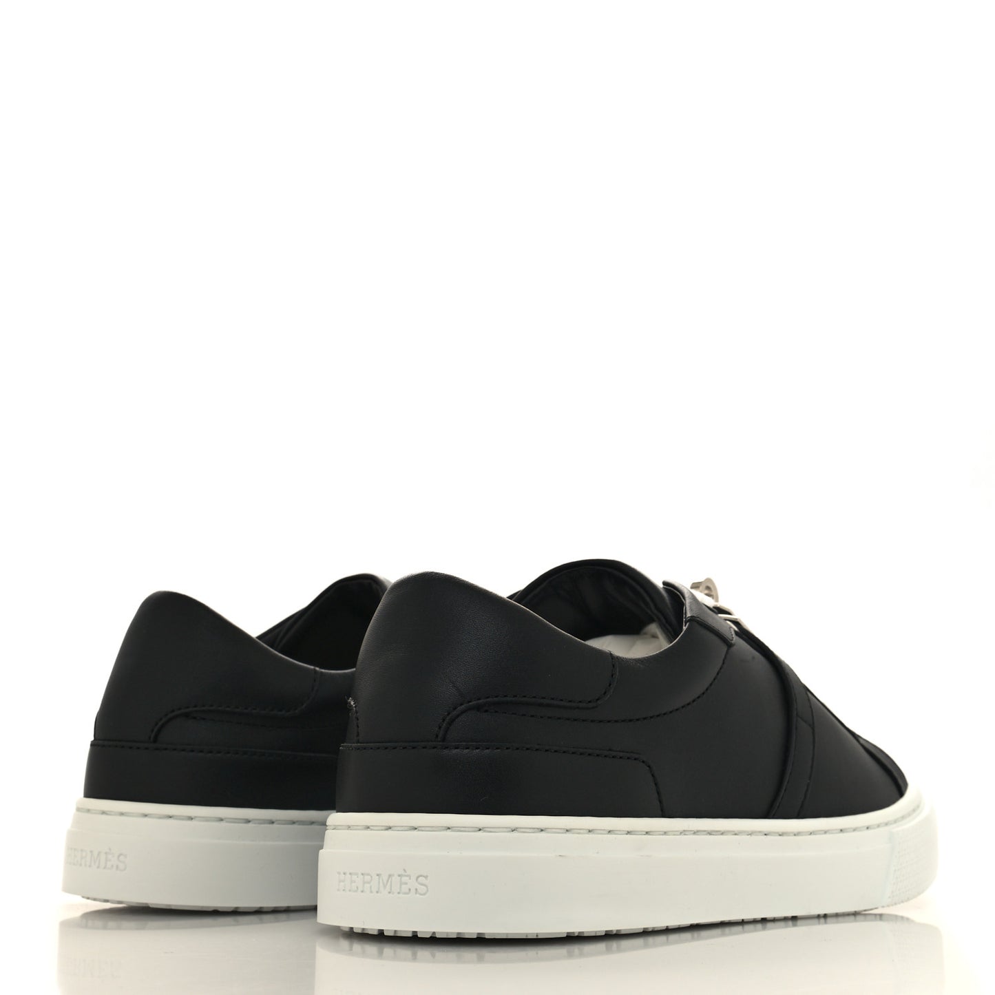 Calfskin Day Sneakers 37 Black