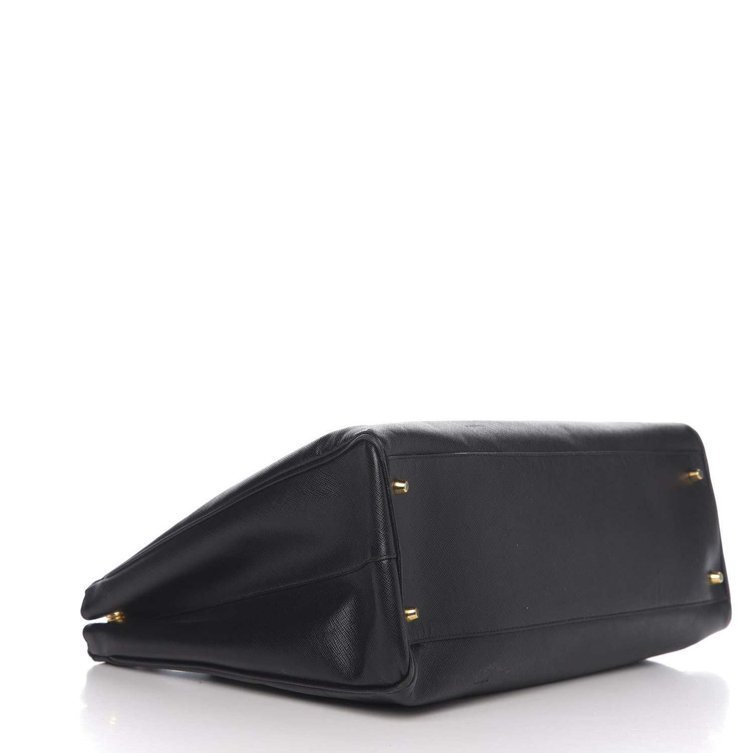 Prada Saffiano Lux Extra Large Galleria Double Zip Tote Black 3 of 10