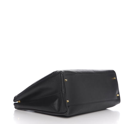Prada Saffiano Lux Extra Large Galleria Double Zip Tote Black 3 of 10