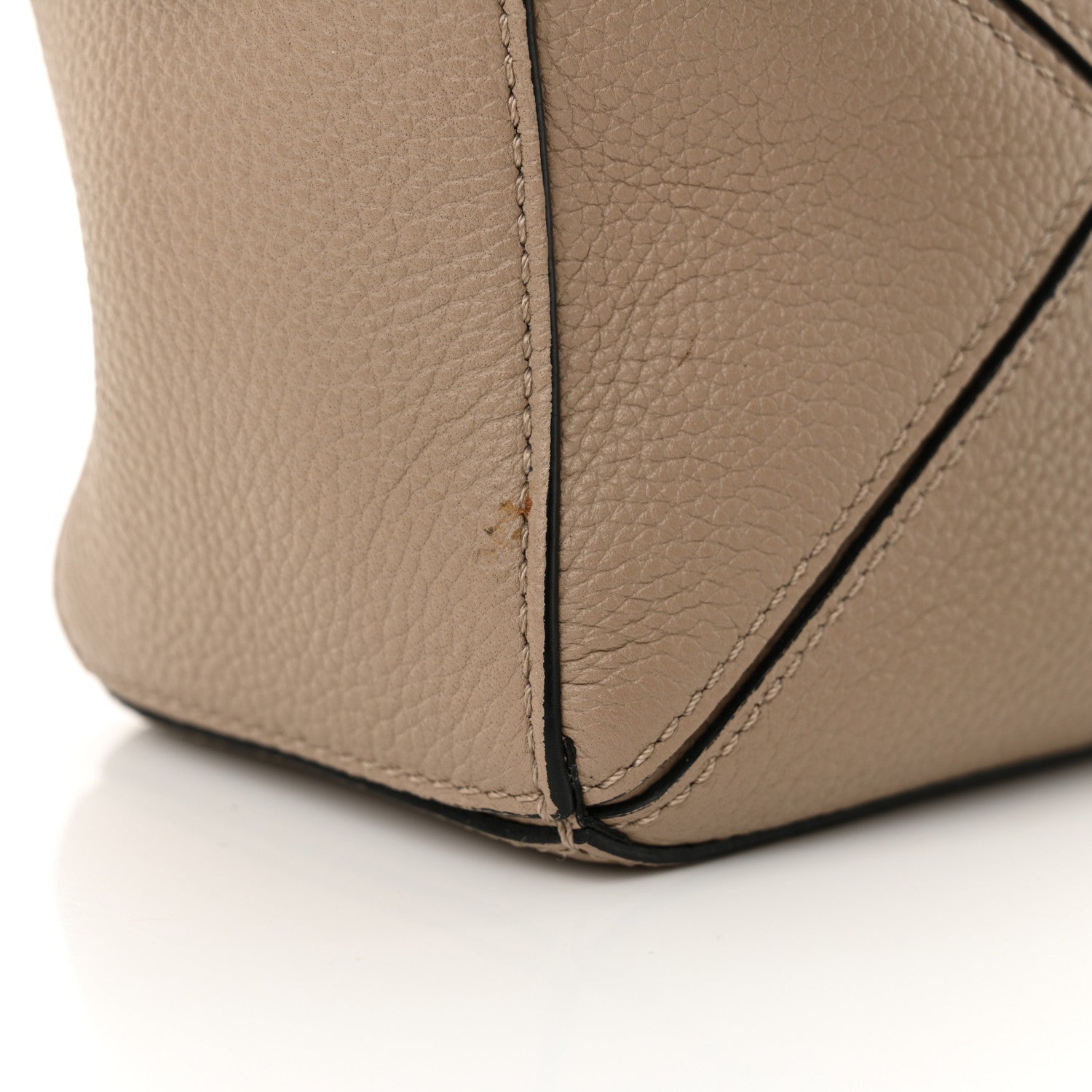 Loewe Grained Calfskin Mini Puzzle Bag Sand 13 of 13