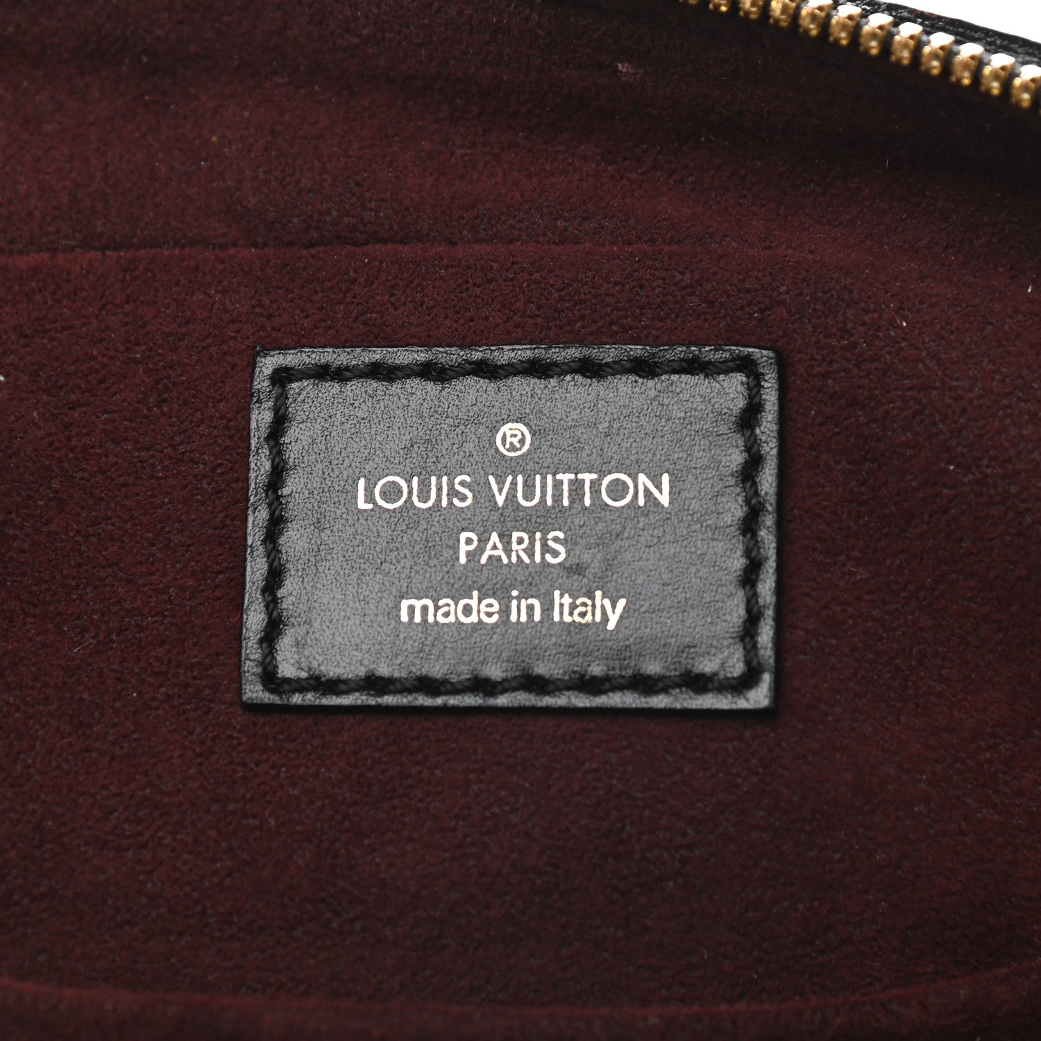 Louis Vuitton Lambskin Vienna Mizi Black 6 of 9