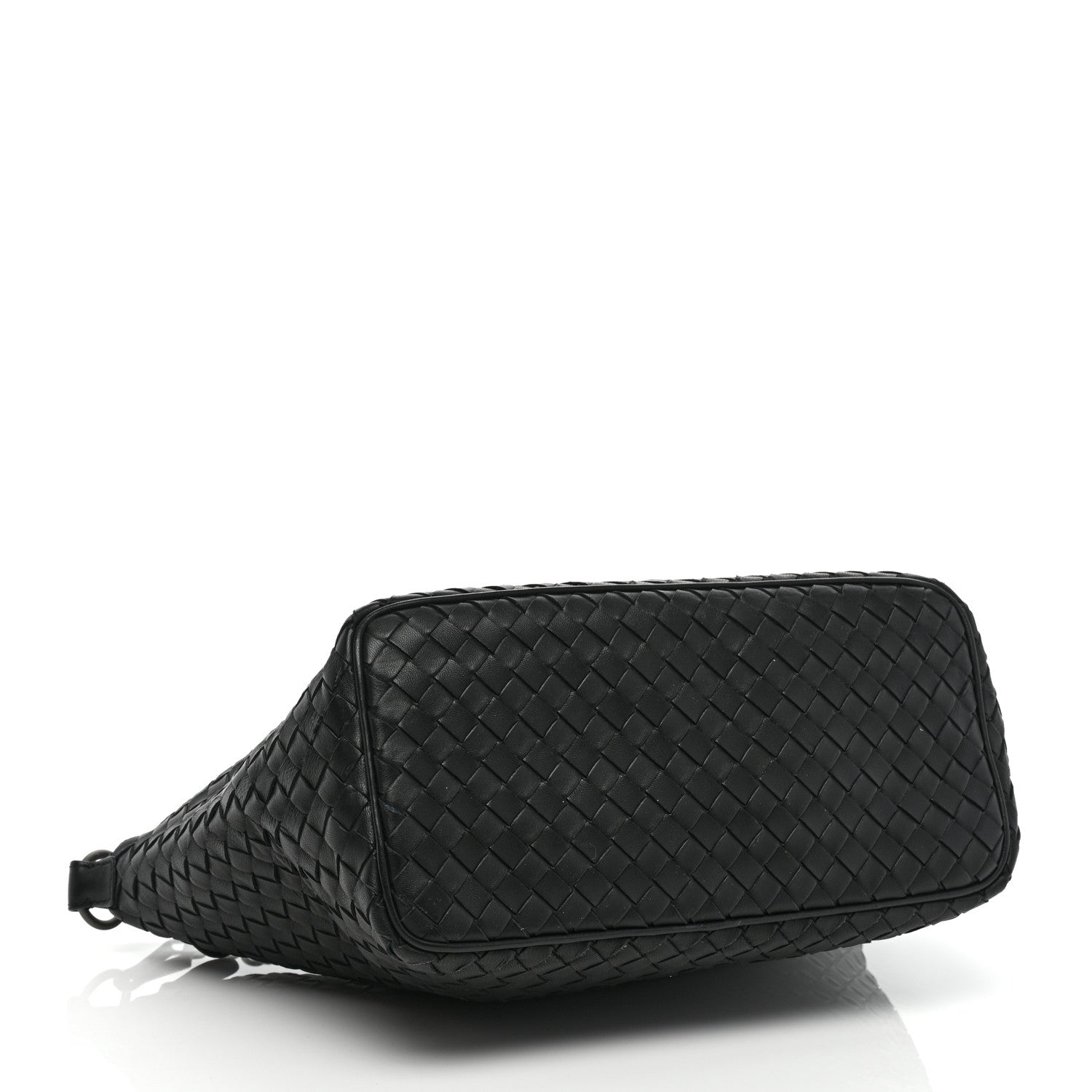 Bottega Veneta Nappa Intrecciato Small Shoulder Bag Black 4 of 8