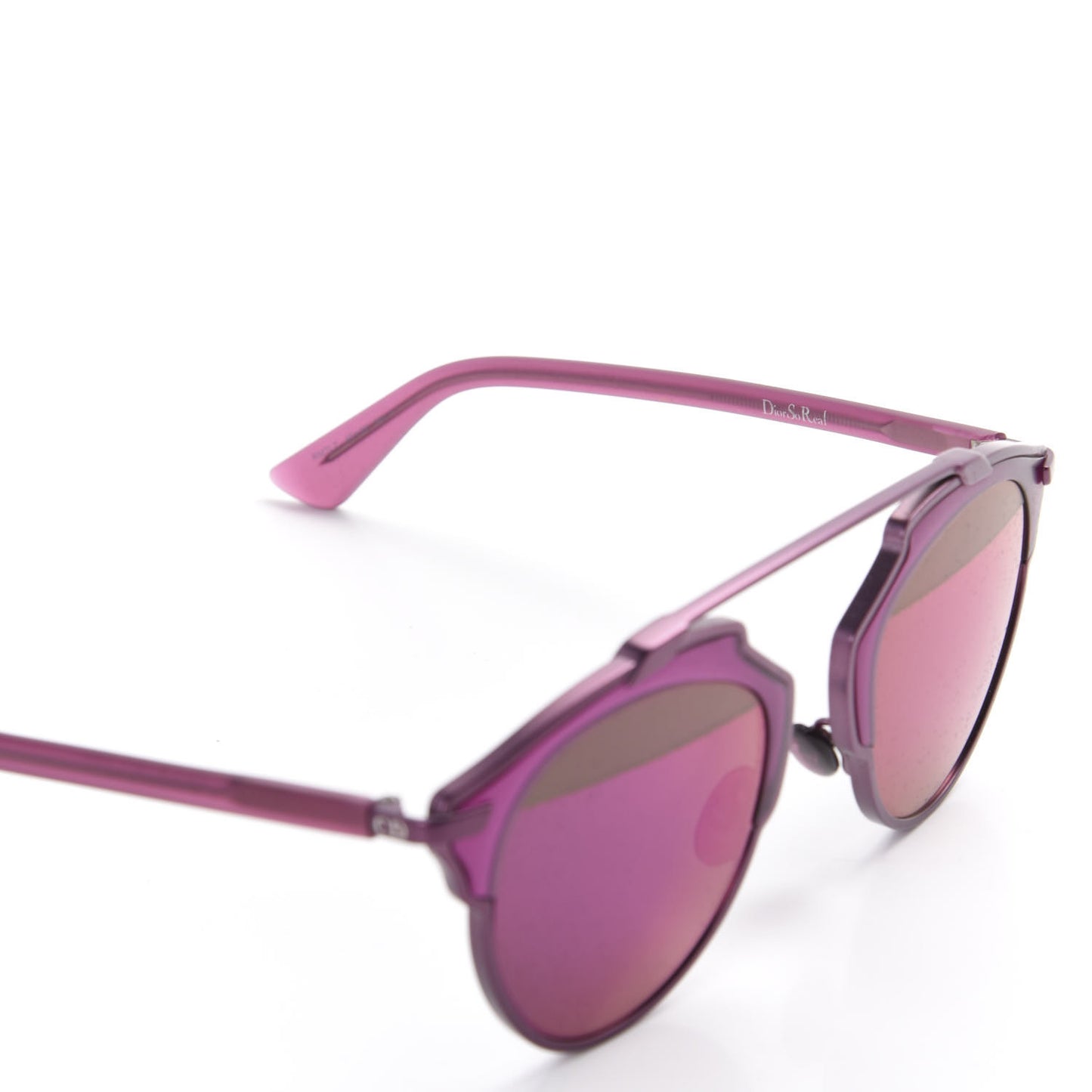 Acetate So Real Sunglasses Matte Violet