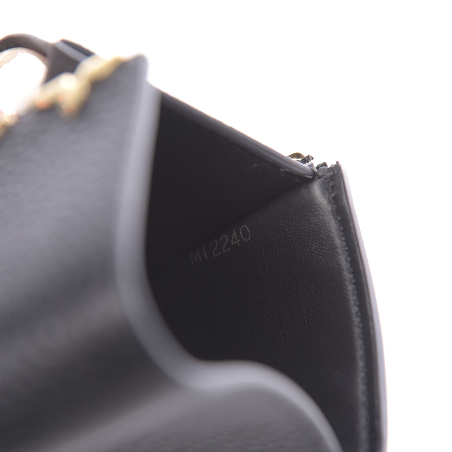 Louis Vuitton Taurillon Embellished Capucines Compact Wallet Black 7 of 8