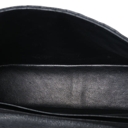 Chanel Caviar Quilted Jumbo Single Flap Black 4 of 9
