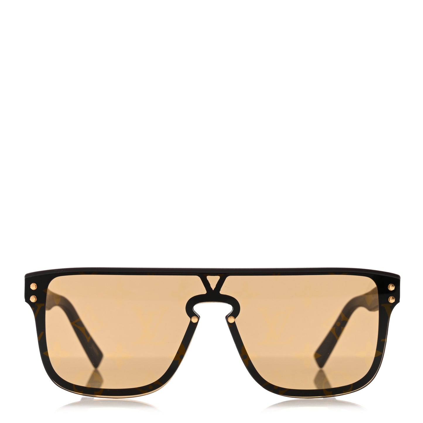 Acetate LV Waimea Square Sunglasses Z1485W Brown