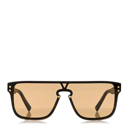 Louis Vuitton Acetate LV Waimea Square Sunglasses Z1485W Brown 2 of 7