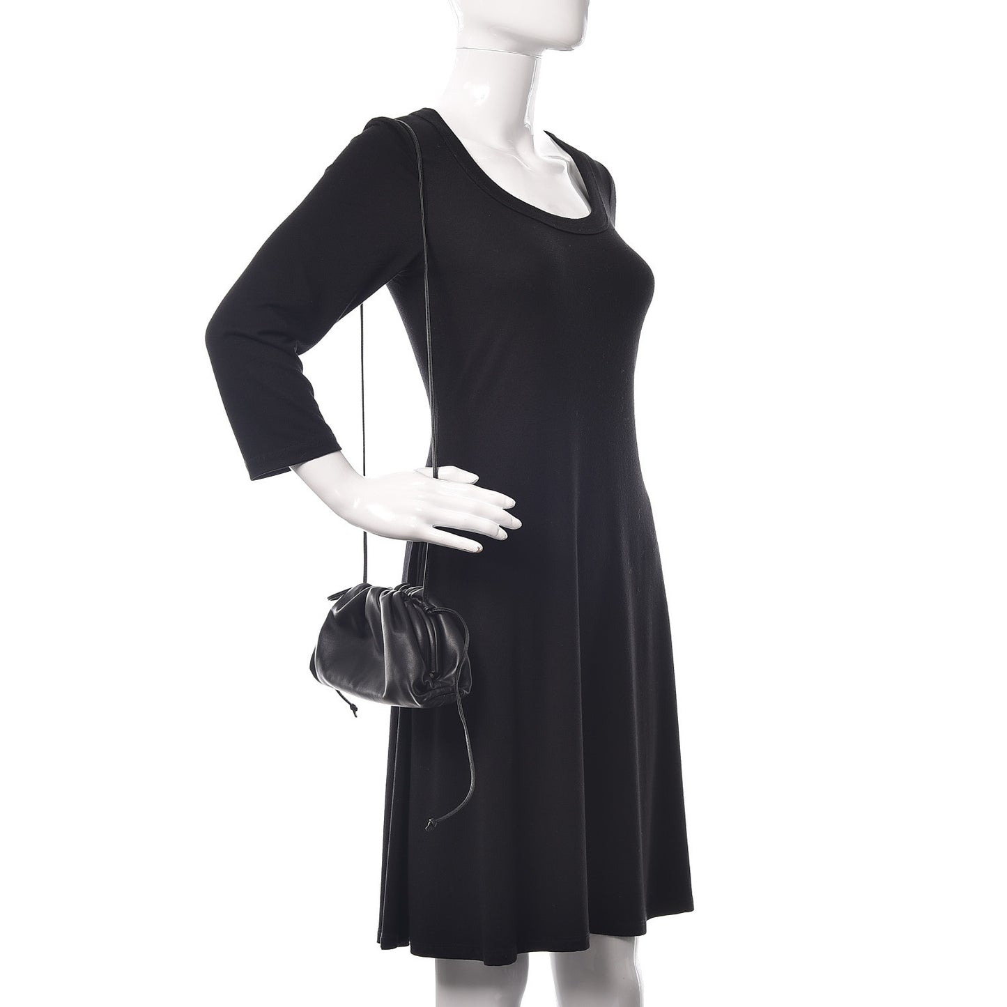 Butter Calfskin The Mini Pouch Black