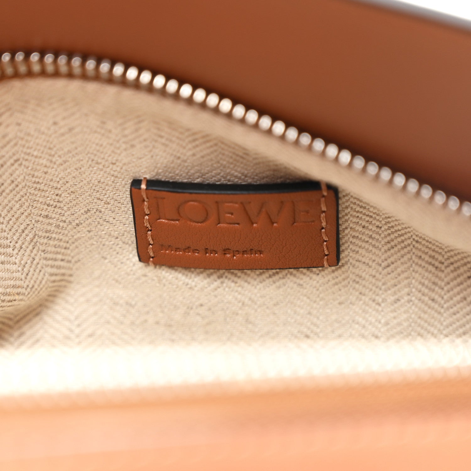 Loewe Calfskin Small Puzzle Edge Bag Tan 1823370 – FASHIONPHILE