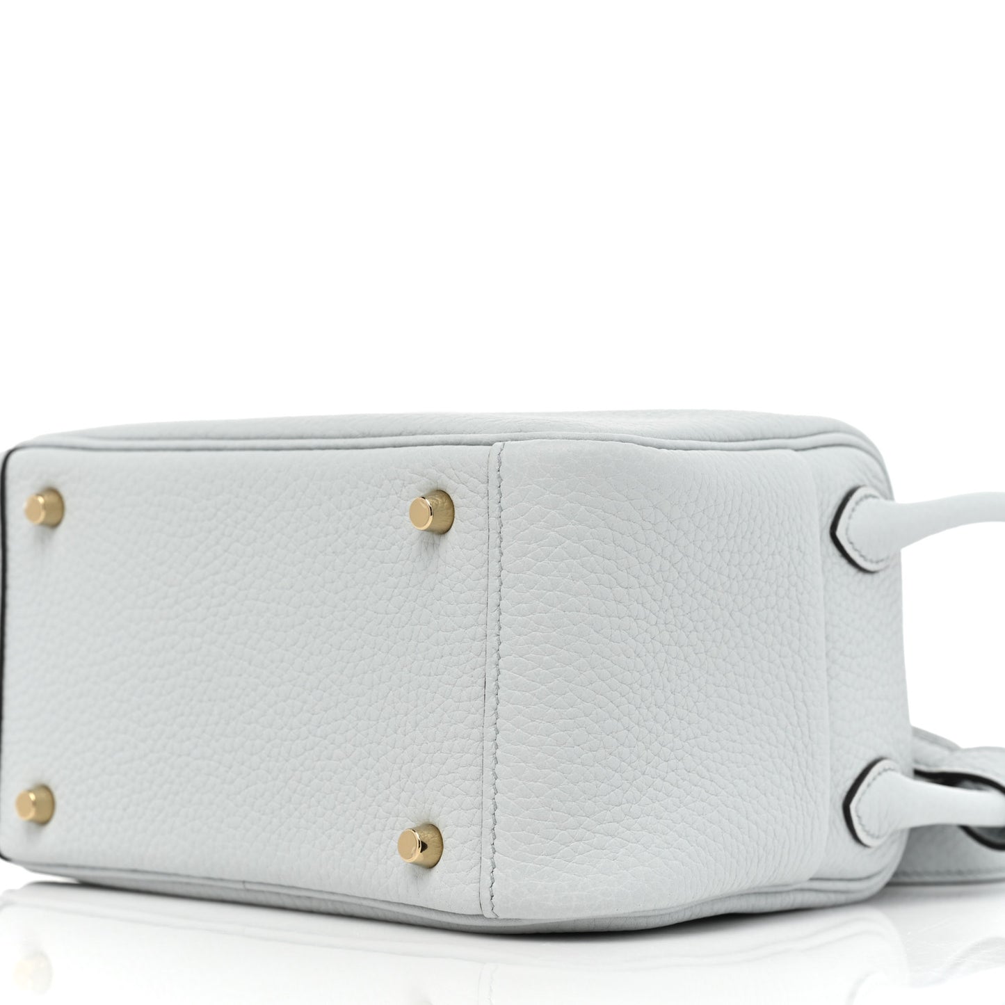 Taurillon Clemence Mini Lindy 20 Bleu Pale