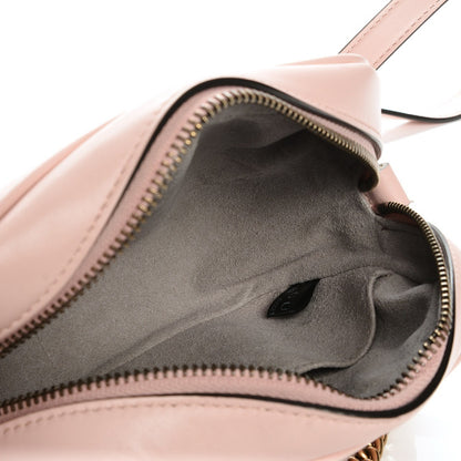 Gucci Calfskin Matelasse Mini GG Marmont Chain Shoulder Bag Perfect Pink 5 of 10