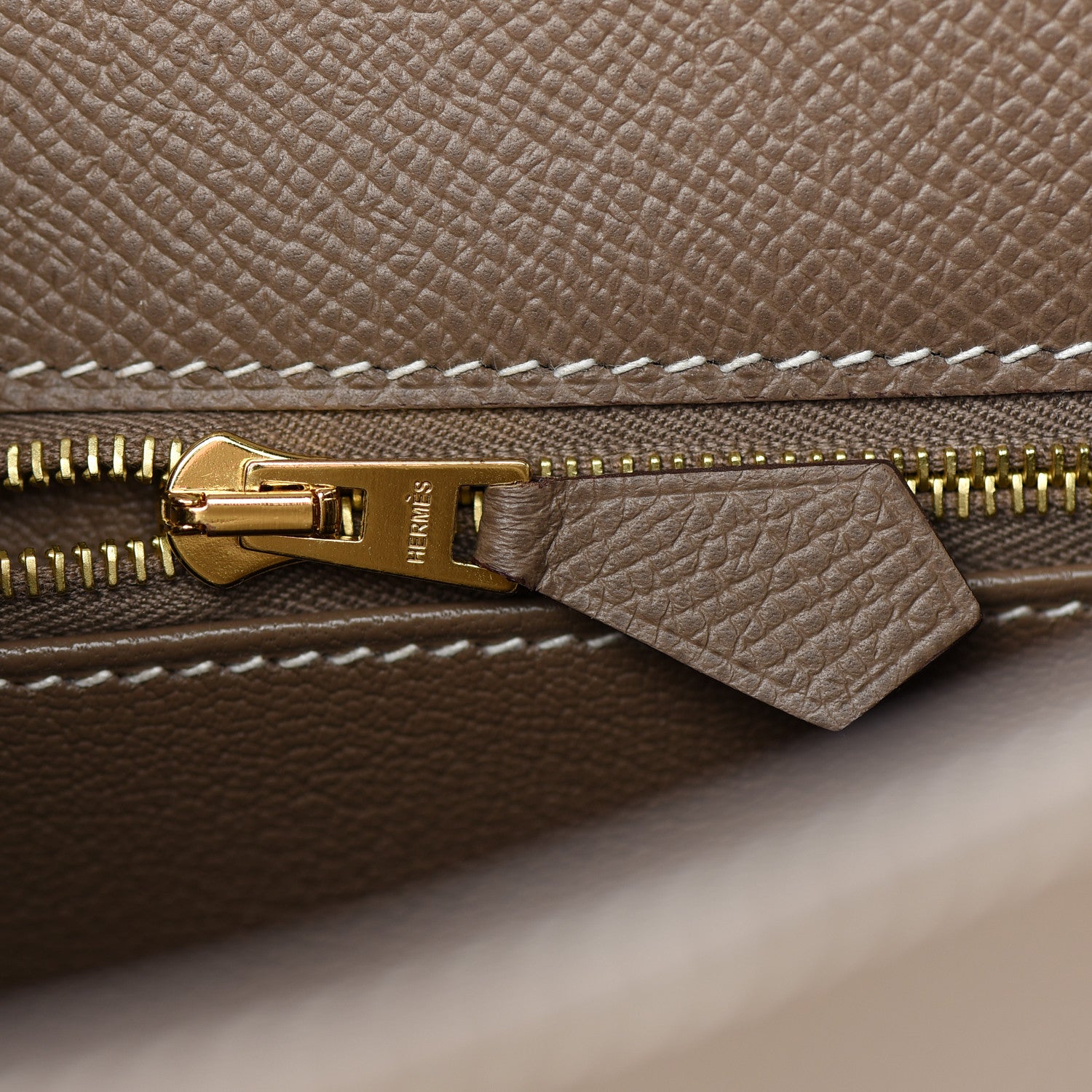 Hermes Epsom Kelly Sellier 28 Etoupe 37 of 39