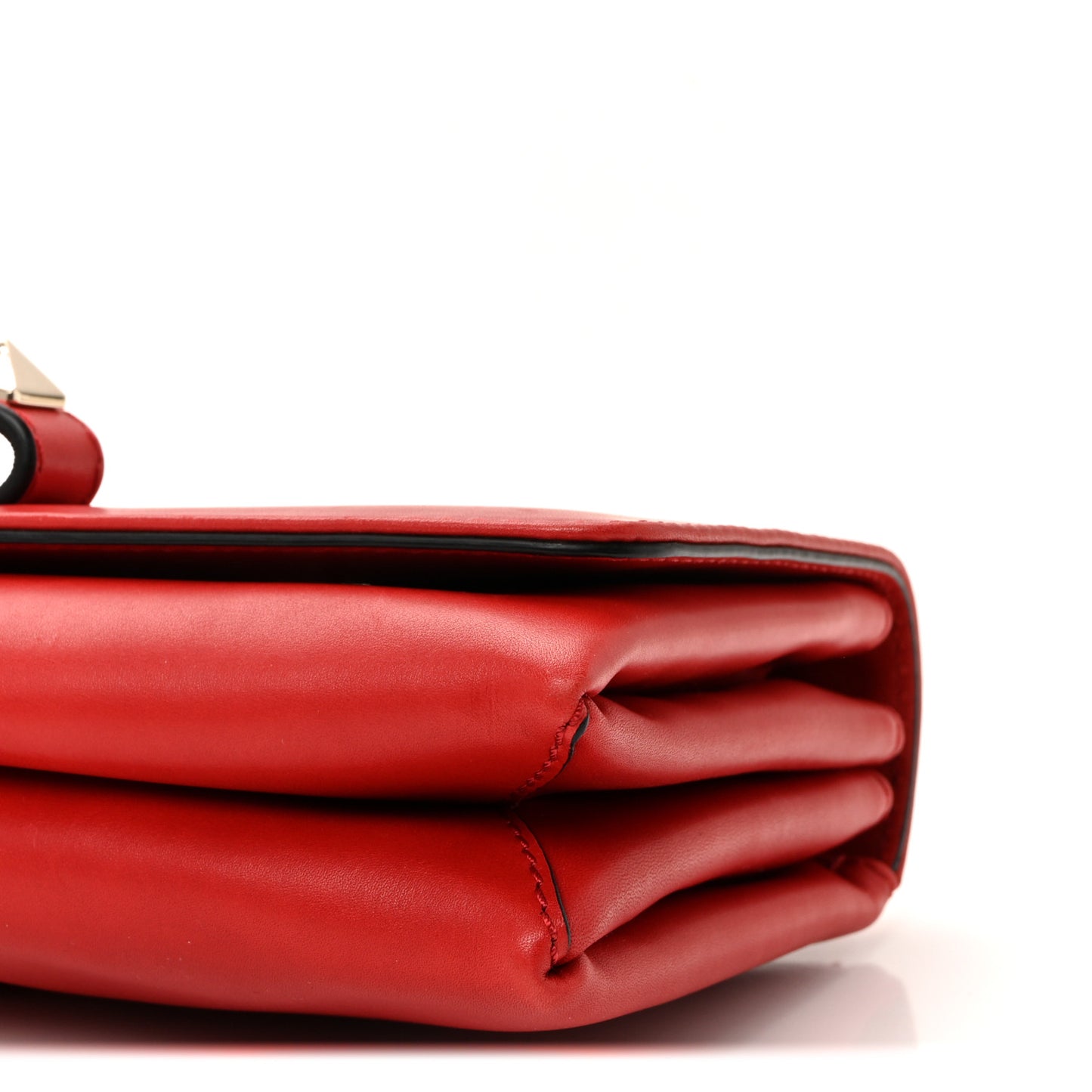 Nappa Va Va Voom Large Shoulder Bag Red