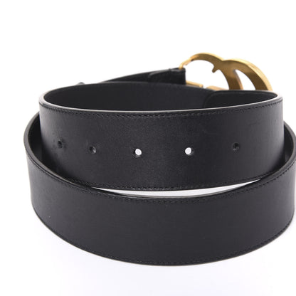 Gucci Calfskin Double G 40mm Belt 75 30 Black 5 of 5