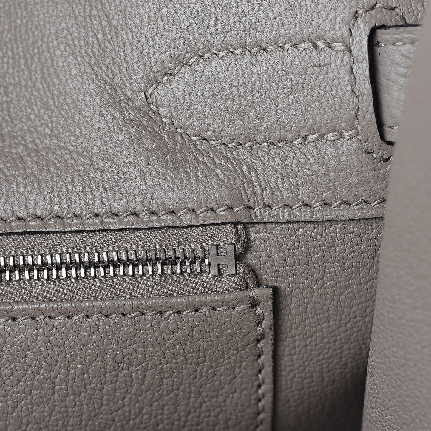 Togo Birkin 30 Gris Asphalte