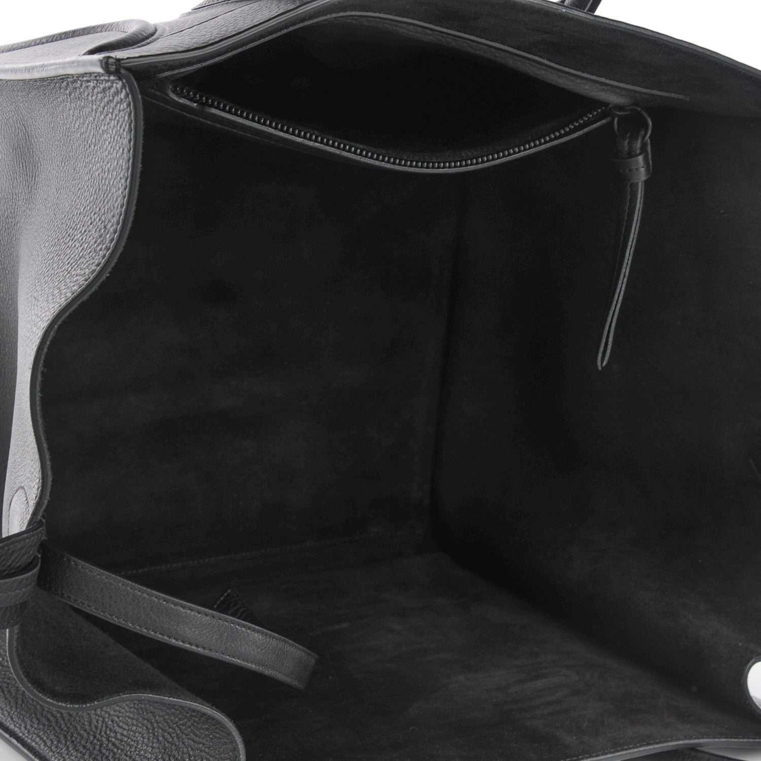 Celine Supple Calfskin Medium Phantom Luggage Black 5 of 9