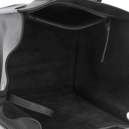 Celine Supple Calfskin Medium Phantom Luggage Black 5 of 9