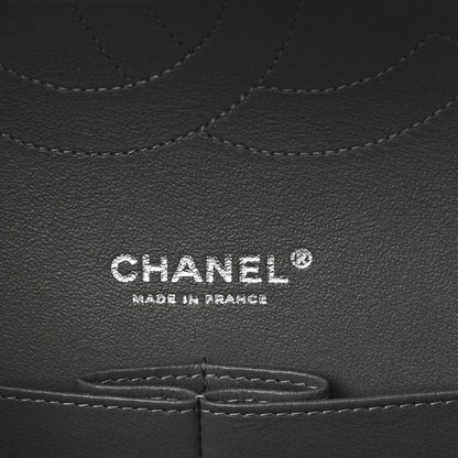 Chanel Caviar Quilted Jumbo Double Flap Grey 6 of 10